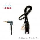 Cisco Headset Adapter for 2.5mm plug - 1 foot