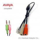 PC Headset Adapter for Avaya (except 1600/9600 series)